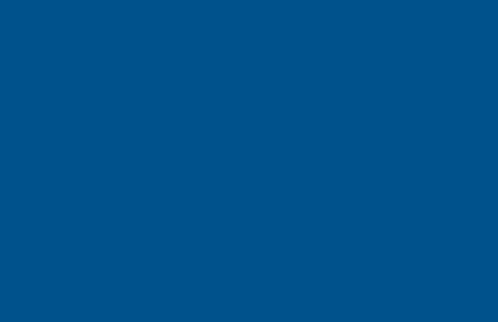 Hohenstein Logo Hohenstein in all capital letters with blue dot