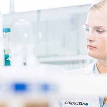 Chemist in Hohenstein Textile Lab