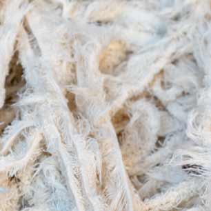 recycled textile fibers