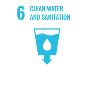 SDG Icon 6 "Clean Water and Sanitation"